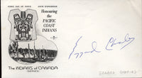 CHARLES, EZZARD SIGNED FIRST DAY ENVELOPE