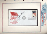 SHARKEY, JACK SIGNED FIRST DAY COVER (1964)