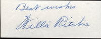 RITCHIE, WILLIE INK SIGNATURE