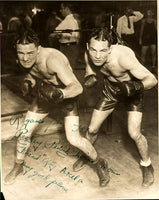 PERLICK, Henry & HERMAN PERLICK SIGNED PHOTO (TO RAY ARCEL)