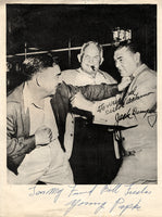 PAPKE, YOUNG SIGNED PHOTO