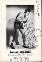CHARRON, ROBERT SIGNED PHOTO