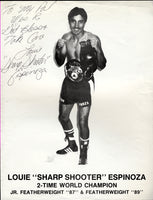 ESPINOZA, LOUIE SIGNED PHOTO