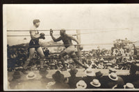 JOHNSON, JACK-JESS WILLARD REAL PHOTO POSTCARD (1915)