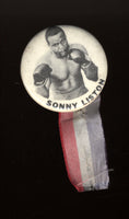 LISTON, SONNY VINTAGE SOUVENIR PIN