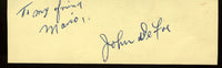 DEFOE, JOHN INK SIGNATURE