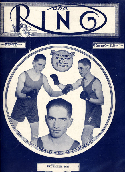 RING MAGAZINE DECEMBER 1923