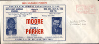 MOORE, ARCHIE-JAMES PARKER FIGHT ENVELOPE (1956)