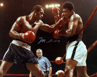 Ali,Muhammad Signed Photo In Action Against Norton