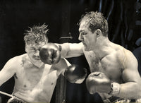MARCIANO, ROCKY-DON COCKELL LARGE FORMAT PHOTOGRAPH (1955)