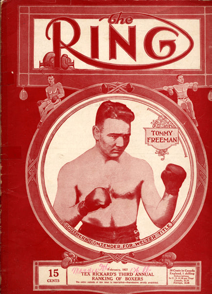 RING MAGAZINE FEBRUARY 1927