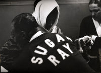 ROBINSON, SUGAR RAY LARGE FORMAT PHOTO (USED IN LIFE MAGAZINE)