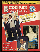 ALI, MUHAMMAD SIGNED BOXING ILLUSTRATED (1977)