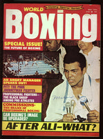 ALI, MUHAMMAD SIGNED WORLD BOXING MAGAZINE (1975)