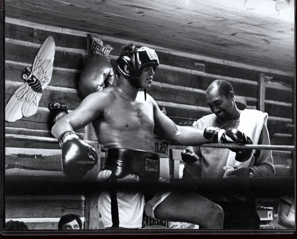 ALI, MUHAMMAD ORIGINAL TRAINING CAMP PHOTO