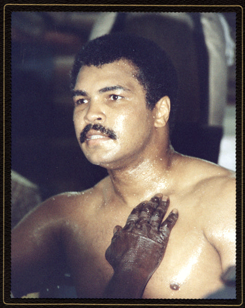 ALI, MUHAMMAD ORIGINAL TRAINING CAMP PHOTO