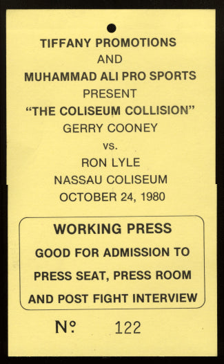 COONEY, GERRY-RON LYLE CREDENTIAL (1980)