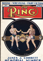 RING MAGAZINE APRIL 1933