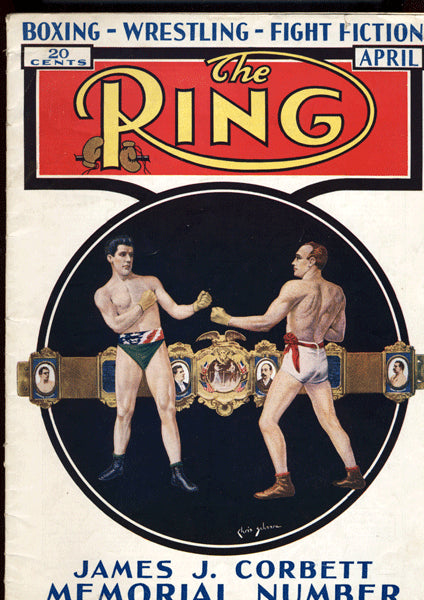 RING MAGAZINE APRIL 1933