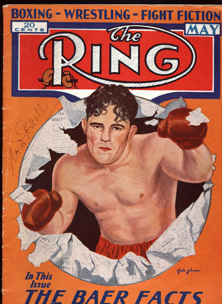 RING MAGAZINE MAY 1933