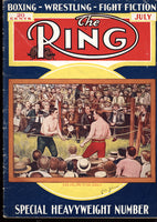 RING MAGAZINE JULY 1933