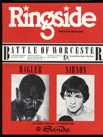 HAGLER, MARVIN-TONY SIBSON CLOSED CIRCUIT PROGRAM (1983)