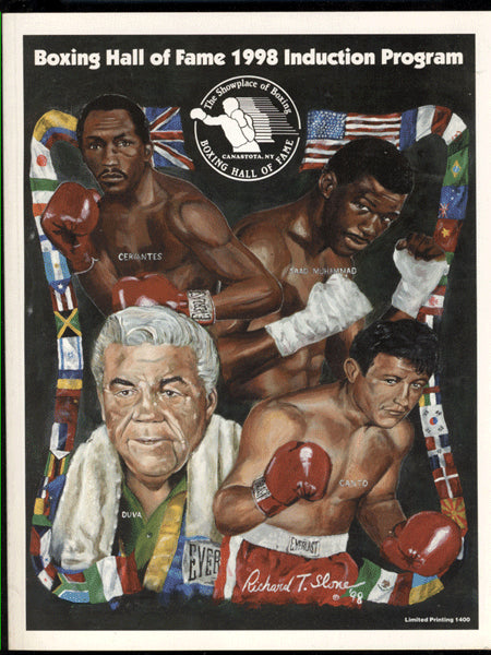 1998 BOXING HALL OF FAME INDUCTION PROGRAM