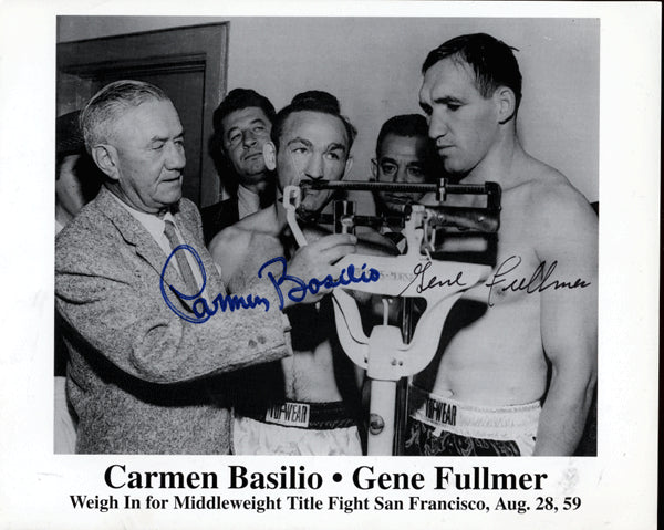 BASILIO, CARMEN & GENE FULLMER SIGNED PHOTO