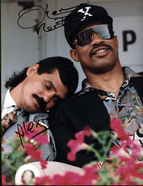 NORTON, KEN & ALEXIS ARGUELLO SIGNED PHOTO