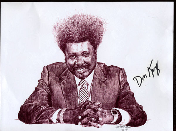 KING, DON SIGNED PHOTO