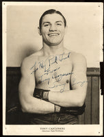 CANZONERI, TONY SIGNED PHOTO