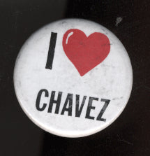 CHAVEZ, JULIO CESAR-OSCAR DE LA HOYA I SOUVENIR PIN (1996)