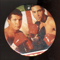 DE LA HOYA, OSCAR-JULIO CESAR CHAVEZ I SOUVENIR PIN (1996)