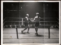 JOHNSON, JACK ORIGINAL PHOTO (FROM EXHIBITION IN 1933)