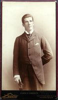 CORBETT, JAMES J. RARE PANEL CARD PHOTOGRAPH