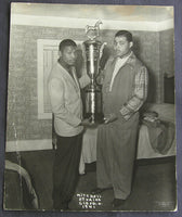 ROBINSON, SUGAR RAY & JOE LOUIS ORIGINAL LARGE FORMAT PHOTO (1941)