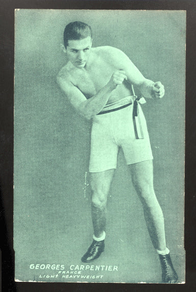 CARPENTIER, GEORGES EXHIBIT CARD