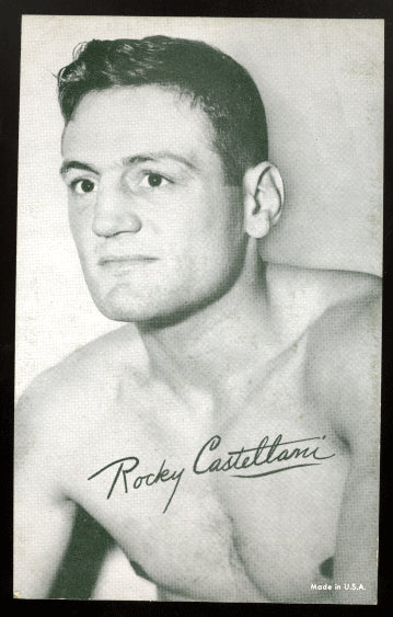 CASTELLANI, ROCKY EXHIBIT CARD