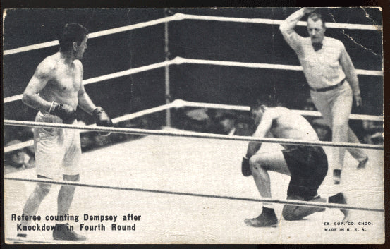 DEMPSEY, JACK-GENE TUNNEY II EXHIBIT CARD