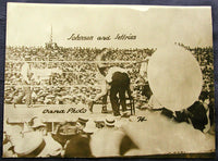 JOHNSON, JACK-JAMES JEFFRIES LARGE FORMAT ORIGINAL PHOTO (1910)