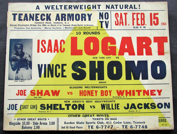 LOGART, ISSAC-VINCE SHOMO ON SITE POSTER (1964)