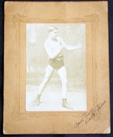 MCFADDEN, DENNIS ANTIQUE LARGE FORMAT SIGNED PHOTO