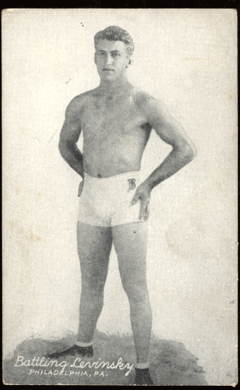 LEVINSKY, BATTLING EXHIBIT CARD