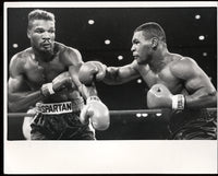 TYSON, MIKE-ALFONZO RATLIFF ORIGINAL ACTION PHOTOGRAPH (1986)