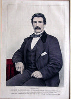 HEENAN, JOHN C. ORIGINAL CURRIER & IVES PRINT (1860)