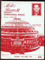 BUGNER, JOE-JACK O'HALLORAN OFFICIAL PROGRAM (1969)