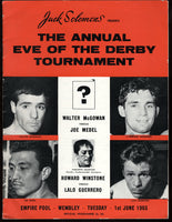 MCGOWAN, WALTER-JOSE MEDAL OFFICIAL PROGRAM (1965)