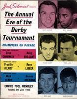 CHARNLEY, DAVE-DOUG VAILLANT OFFICIAL PROGRAM (1962)