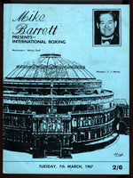 RUDKIN, ALAN-NORIKAZU TSUKANAZAWA OFFICIAL PROGRAM (1967)