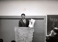 ALI, MUHAMMAD LARGE FORMAT PHOTO BY BINGHAM (PREACHING WORD OF ELIJAH MUHAMMAD)